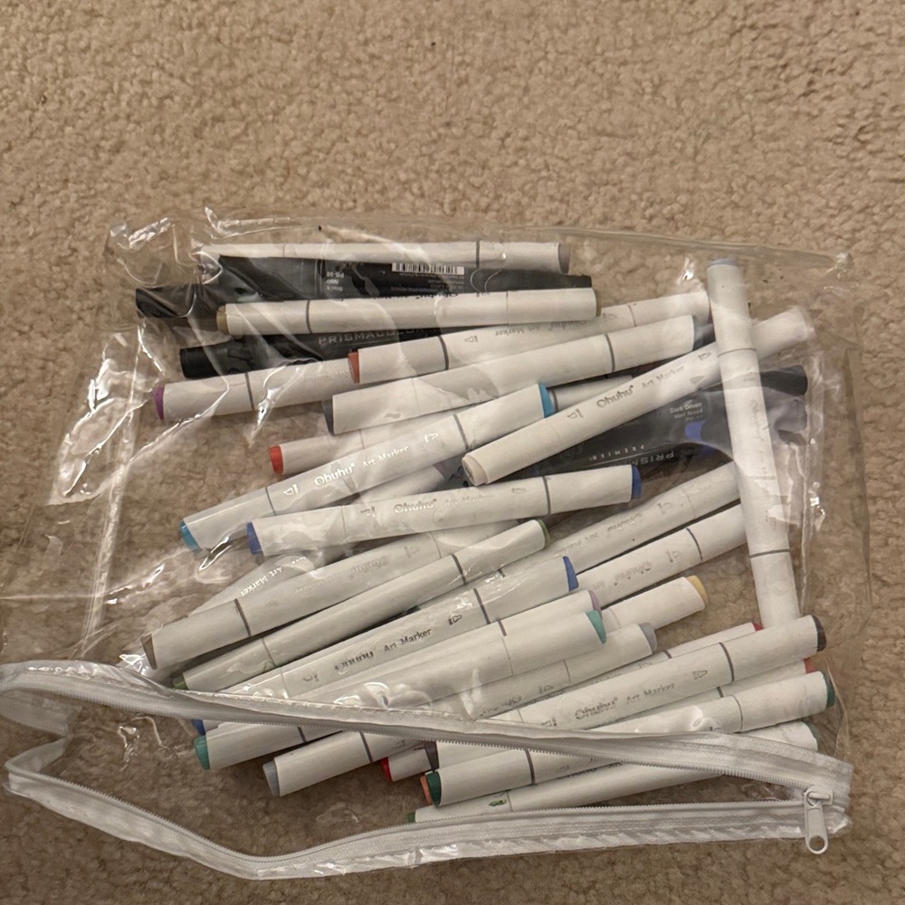 Ohuhu Dual Tip Art Markers Set - Multicolor - Picture 3 of 7